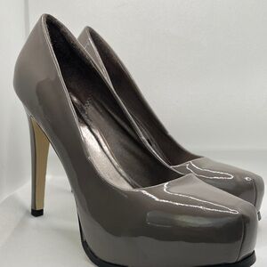 City Streets Katya Gray/Taupe High Heels